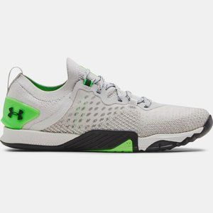 Under Armour TriBase™ Reign 3 WIT Training Shoes (Gray/LIme) Sz: US 9.5 men